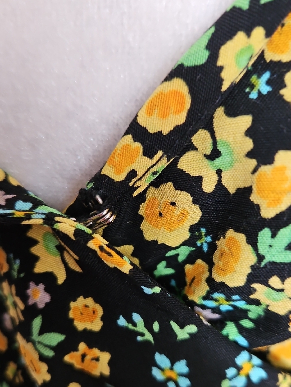 Anthropologie Faithfull The Brand Nari Wrap Top Floral Tie Waist Blouse Sz 2/XS - Picture 5 of 11